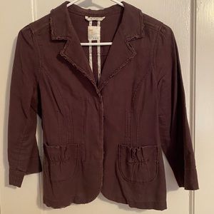 Anthropologie brown jacket